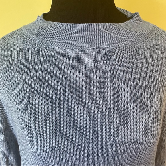 PREMISE BLUE KNIT SWEATER SIZE LARGE - Picture 5 of 6